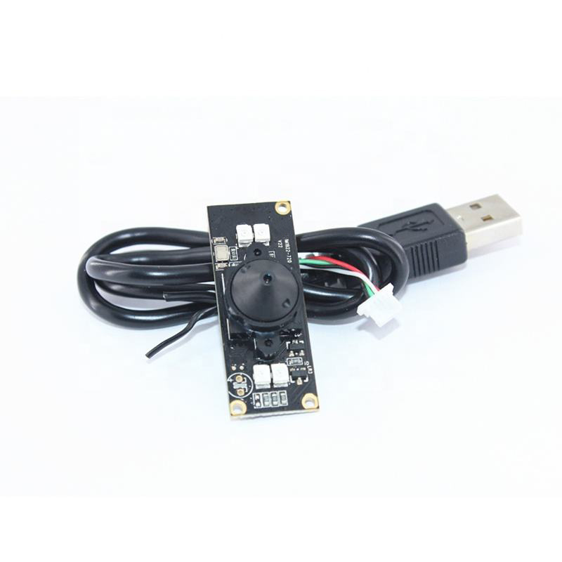 1MP 720p cmos OV9712 sensor mini hd usb camera lens module with LED light