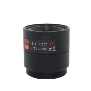 3MP 4mm 1/2.5" F1.4 CS Fixed IR 3MP CCTV Lens For IR 720P/1080P CCTV Security Camera