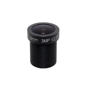 Board Lens 2.8mm 1/2.5" F1.8 M12 CCD/CMOS 3MP for CCTV Camera Lens