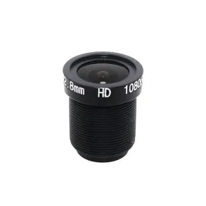 board lens 2.8mm 1/2.7" F2.0 M12 2MP CCD/CMOS for CCTV Camera