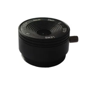 CS-Mount lens with 1/2.7" format 4MM 3MP F2.6 Lens