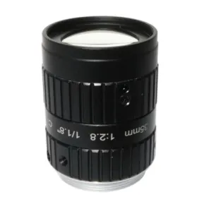 C-Mount FA Lens for Machine Vision with 35mm focal length 3K 6MP F2.8 iris 1/1.8" inch format