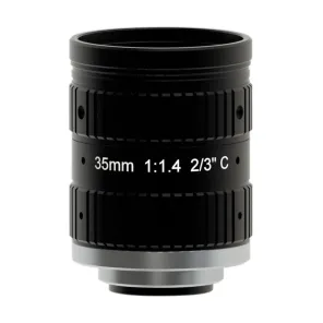 Factory Direct Price C-M35(5Mp)-23F14-2 C-Mount 2/3" 35Mm 5Mp F1.4 Lens For Anpr Camera