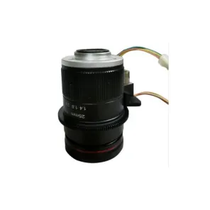New Products C-M25(12Mp)-1F14-E C-Mount 1.1" 25Mm 12Mp F1.4 Lens For Anpr Cameras, Speed Enforcement Cameras, Red Light Enforcem