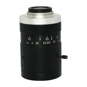 C-Mount Machine Vision FA Lens 50mm focal length 1.1"inch large format UHD 8k 20MP F2.8 Manual iris