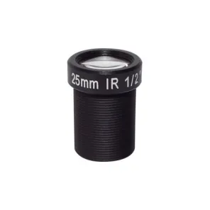 5MP M12 Lens series 25mm 5MP Lens with 1/2 inch 5MP for CCTV camera