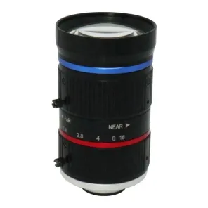 Traffic Monitoring ITS lens 12mm 1.1 inch F1.6 C-mount 4k HD 12MP Lens