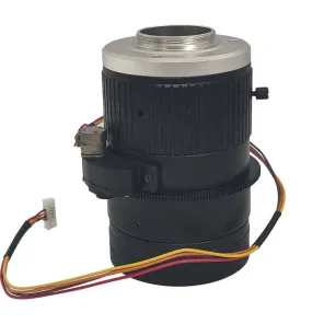 Traffic Monitoring Camera CCTV Lens with F1.4 50mm motorized focus Lens 12MegaPixel C-mount