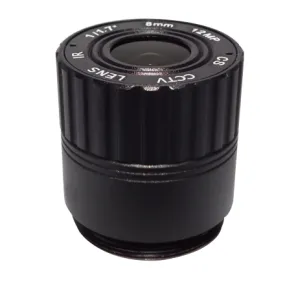 CS-Mount lens with 1/1.7" format 8MM 12MP F2.0 Lens
