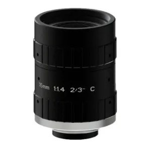 C-Mount lens with 2/3" format 16MM 5MP F1.4 Lens For Traffic Monitoring Camera