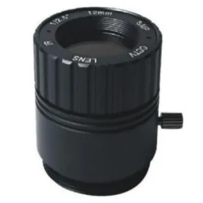 CS-Mount lens with 1/2.5" format 12MM 5MP F2.0 Lens