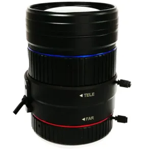 CS-Mount 1" 12-36mm Varifocal Zoom 8MP F1.6 and P Iris IR Correction Lens