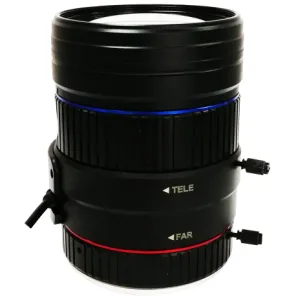 C-Mount 1" 12-36mm Varifocal Zoom 8MP F1.6 and DC Iris IR Correction Lens