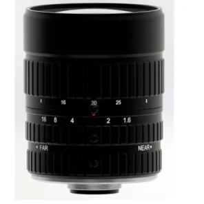 C-Mount 1" 12-36mm Varifocal Zoom 8MP F1.6 and Manual Iris IR Correction Lens