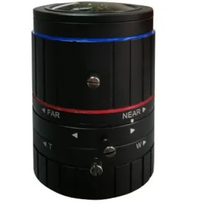 CS-Mount 1/1.8" 3.8-16mm Varifocal Zoom 8MP F1.5 and Manual Iris IR Correction Lens