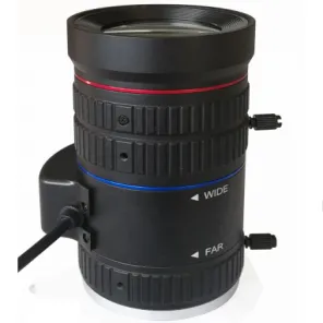 CS-Mount 1/1.7" 11-50mm Varifocal Zoom 8MP F1.4 and P Iris IR Correction Lens