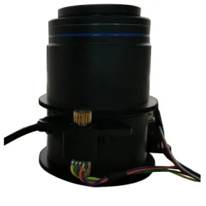 CS-Mount 1/1.8" 3.8-16mm Motorized Varifocal Zoom 8MP F1.5 and DC Iris IR Correction Lens