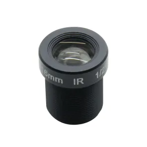 16mm Lens F2.0 5mp 1/2.5 Inch M12 S Mount 5 Mega Pixel Fov 50 Degree Ir Correction Lens