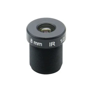 HD 4K 1/2.5 sensor 8mm M12 mount 3 megapixel cctv board lens