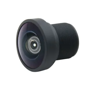 IMX335 1/2.8 sensor lens wide angle HFOV 200 degrees 4G2P M12 lens for dash camera