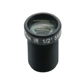 1/3 image format 25mm 5mega pixel low distortion cctv lens for security camera