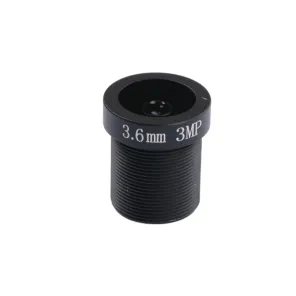 Lens manufacturer M12 1/2.5 sensor 5MP F2.0 lens for Security Monitoring CCTV lens