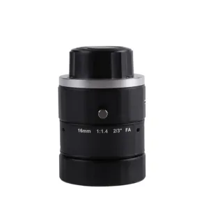2/3" sensing area machine vision EFL16.1mm lens