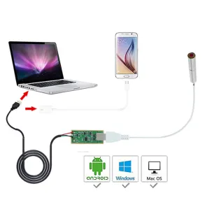 1MP HD 100 Degrees Flexible Mini 30fps Endoscope Camera Module Usb For Medical Endoscopy