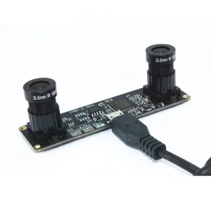 1MP OV9732 Free driver binocular camera module for 3D depth detection of human eye